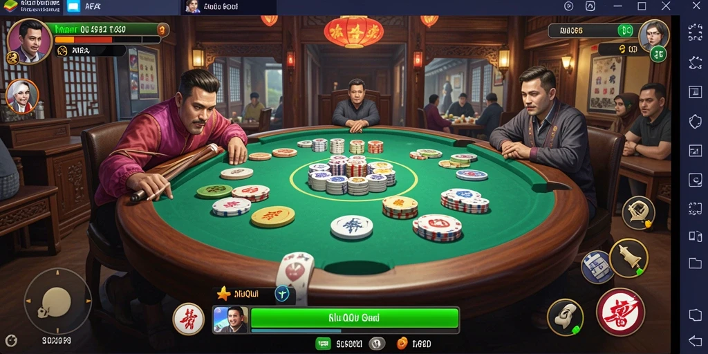 Gameplay QiuQiu yang seru dan menyenangkan di AFAF.