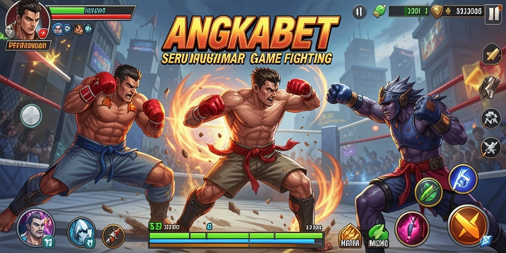 Gameplay mendebarkan di ANGKABET dengan pertarungan seru.