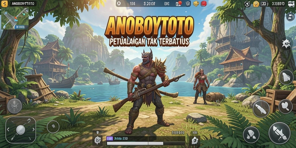 Screenshot ANOBOYTOTO menampilkan gameplay eksplorasi dunia terbuka yang menawan.