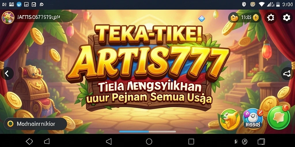 Tampilan gameplay Puzzle yang menarik dan penuh warna di ARTIS777.