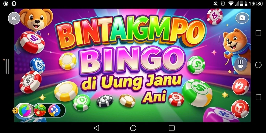 Tampilan utama gameplay BINTANGMPO yang menarik dan interaktif.