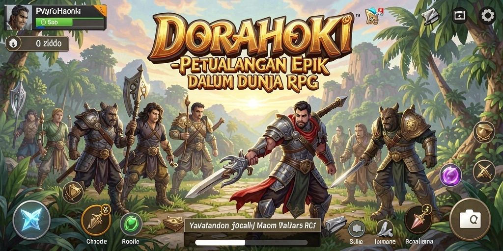 Gameplay DORAHOKI yang mendebarkan dan imersif.