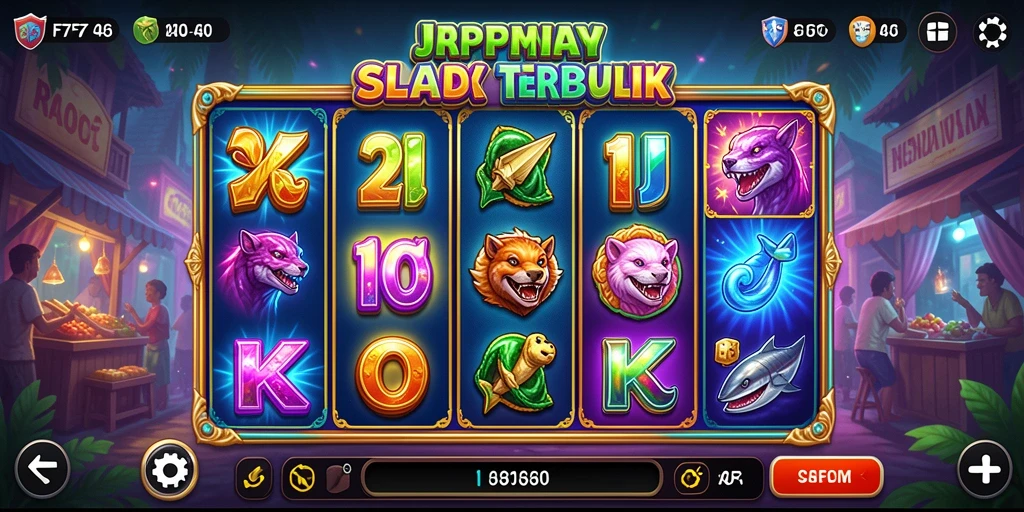 Screenshot F7F7 menampilkan gameplay Slot yang menarik dan interaktif.