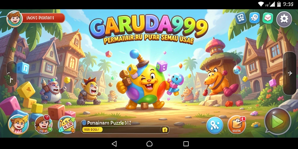 Screenshot gameplay GARUDA999 menampilkan tantangan Puzzle menarik.