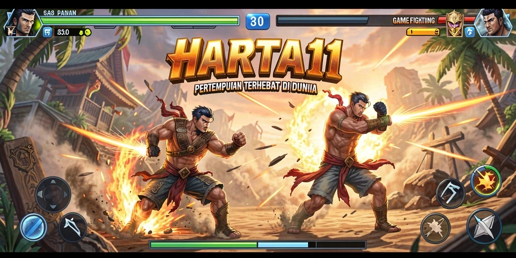 Tampilan menarik dari gameplay HARTA11 yang penuh aksi pertarungan.