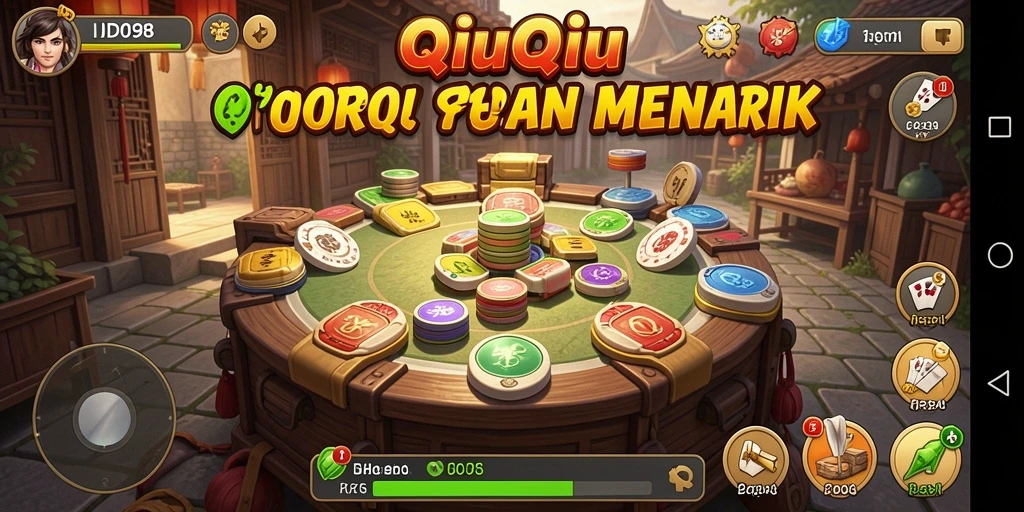 Gameplay QiuQiu yang menegangkan dan menarik di ID098.