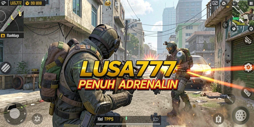 Tampilan gameplay LUSA777 yang penuh aksi dan strategi.