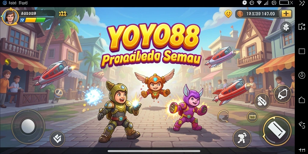 Screenshot dari gameplay seru YOYO88 yang mengasyikkan.